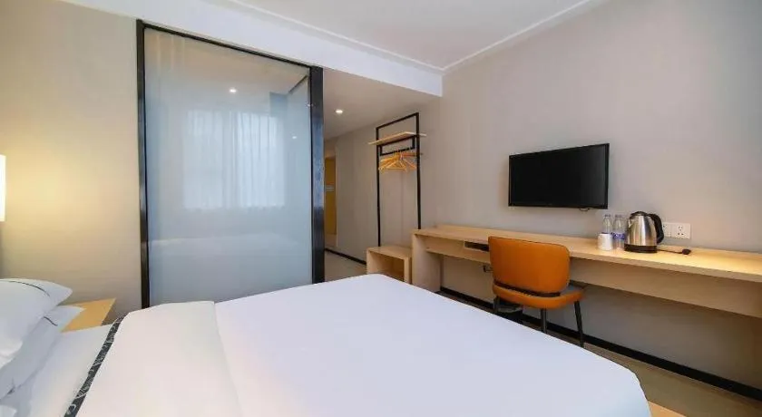 Bed in City Comfort Inn Wuhan Dongting Road