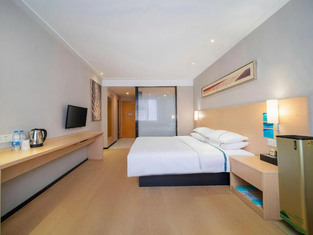 Bed in City Comfort Inn Wuhan Dongting Road