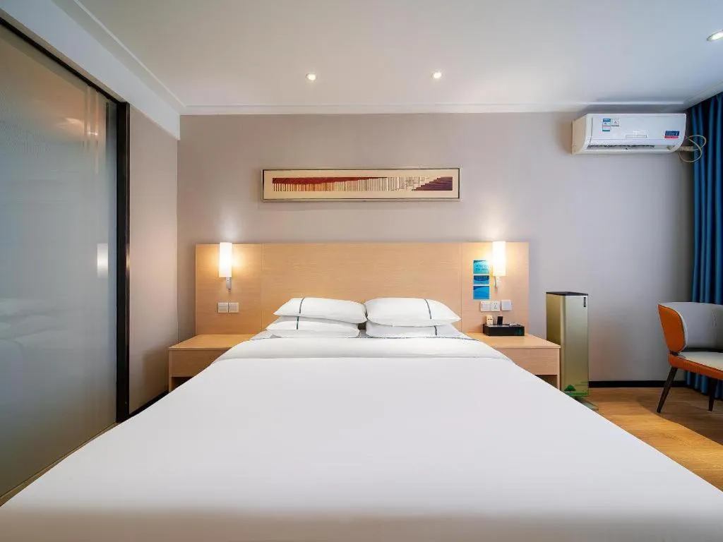 Bed in City Comfort Inn Wuhan Dongting Road