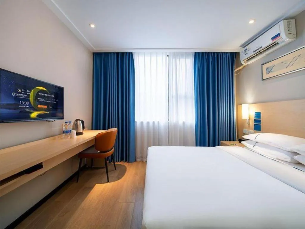 Bed in City Comfort Inn Wuhan Dongting Road