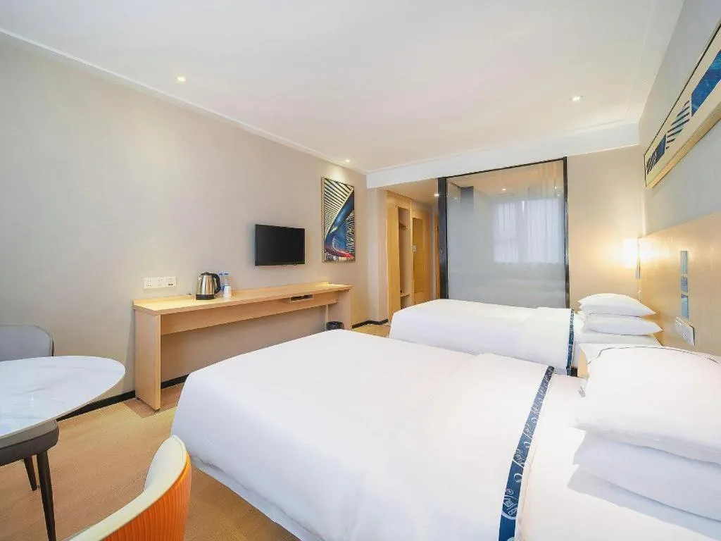 Bed in City Comfort Inn Wuhan Dongting Road