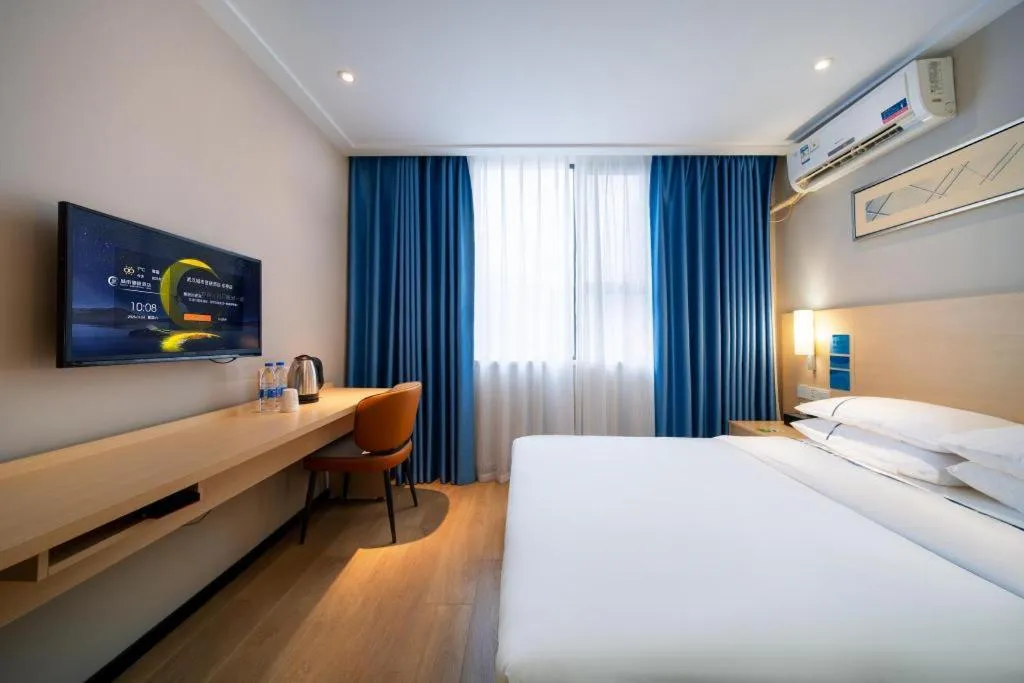 Bed in City Comfort Inn Wuhan Dongting Road