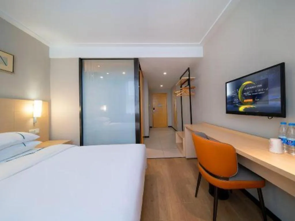 Bed in City Comfort Inn Wuhan Dongting Road