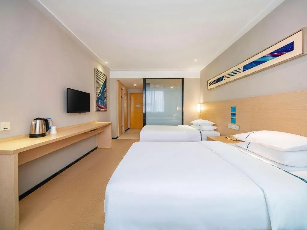 Bed in City Comfort Inn Wuhan Dongting Road