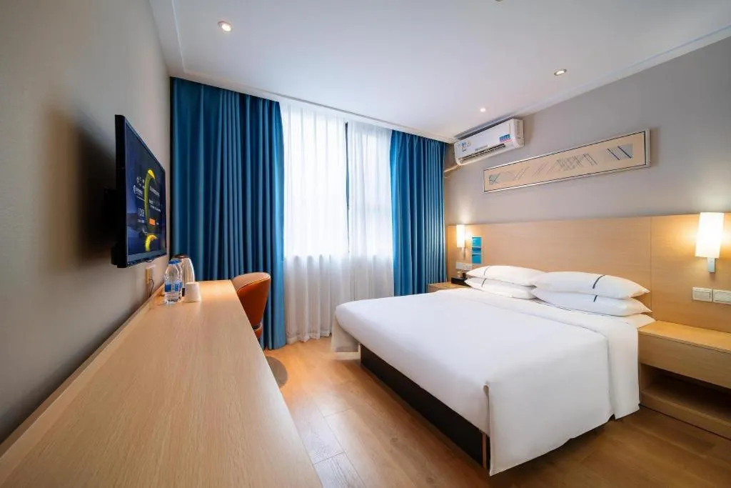 Bed in City Comfort Inn Wuhan Dongting Road