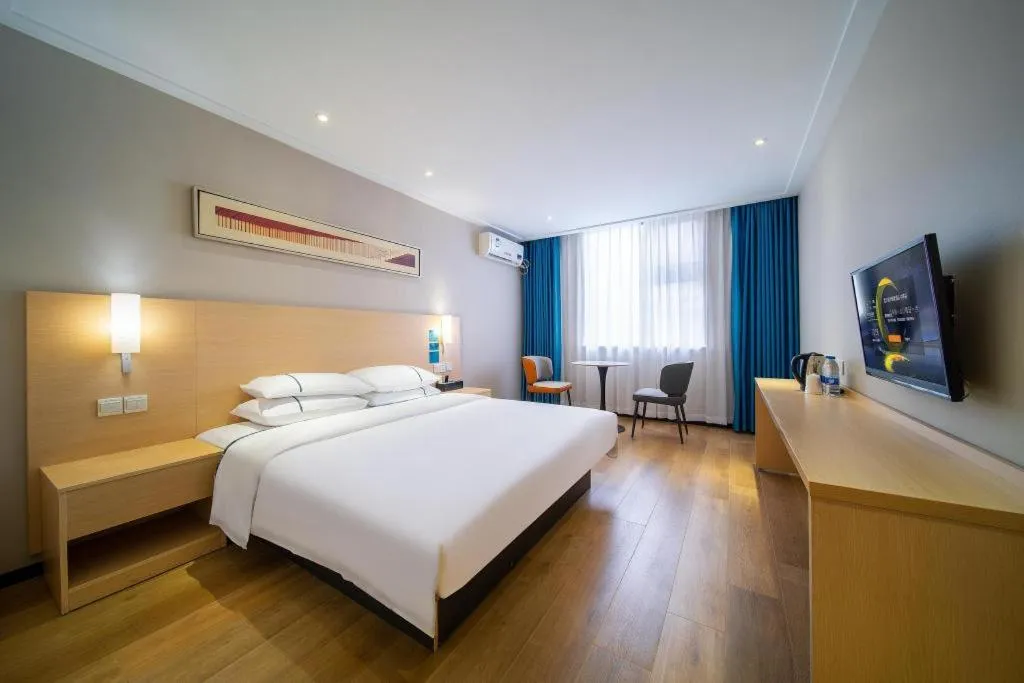 Bed in City Comfort Inn Wuhan Dongting Road