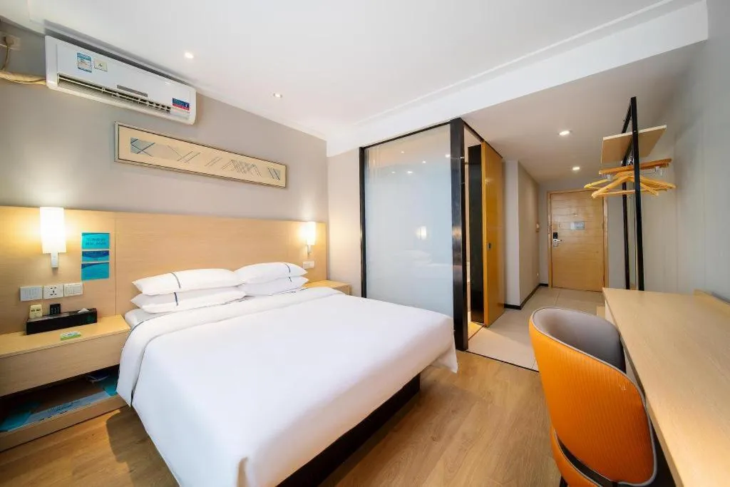 Bed in City Comfort Inn Wuhan Dongting Road