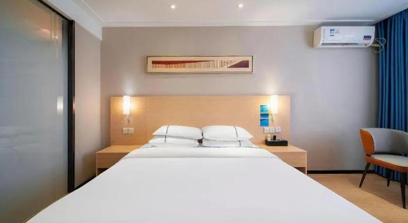 Bed in City Comfort Inn Wuhan Dongting Road