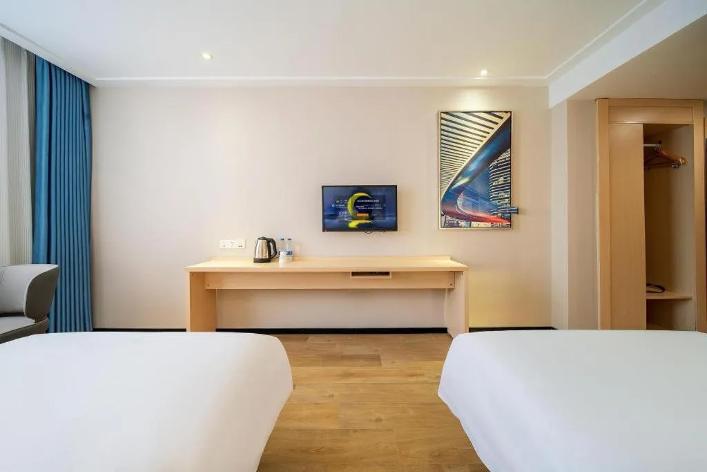 Bed in City Comfort Inn Wuhan Dongting Road