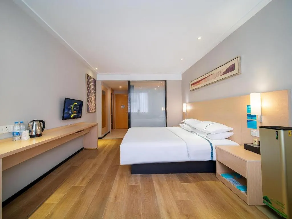 Bed in City Comfort Inn Wuhan Dongting Road