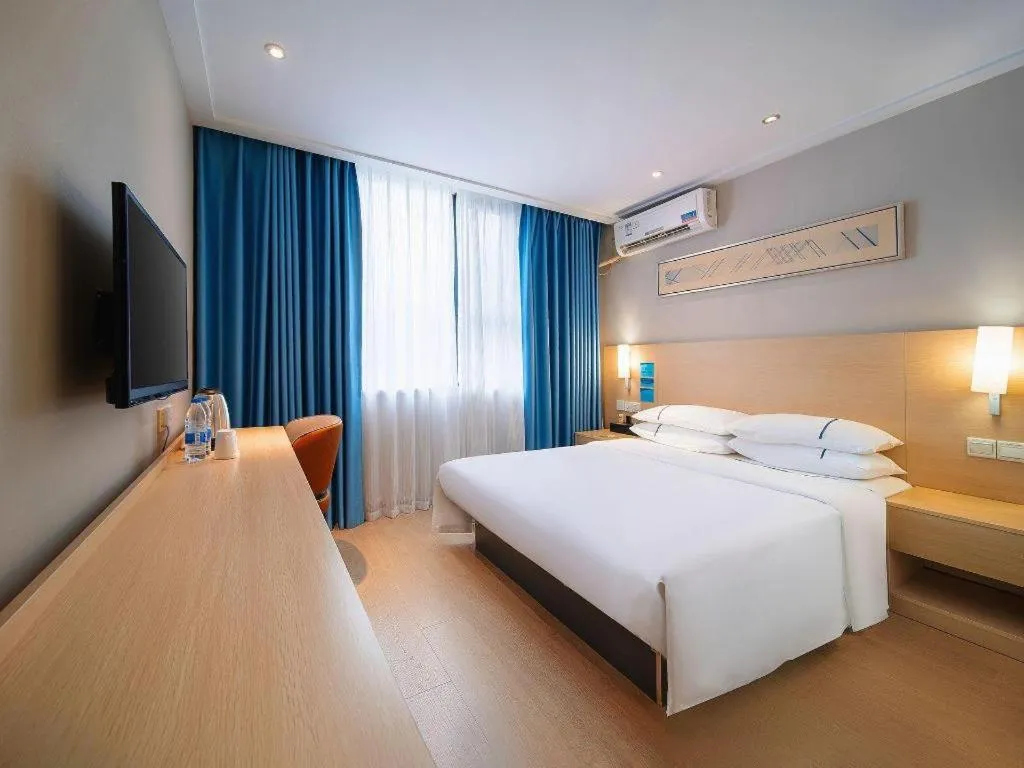 Bed in City Comfort Inn Wuhan Dongting Road