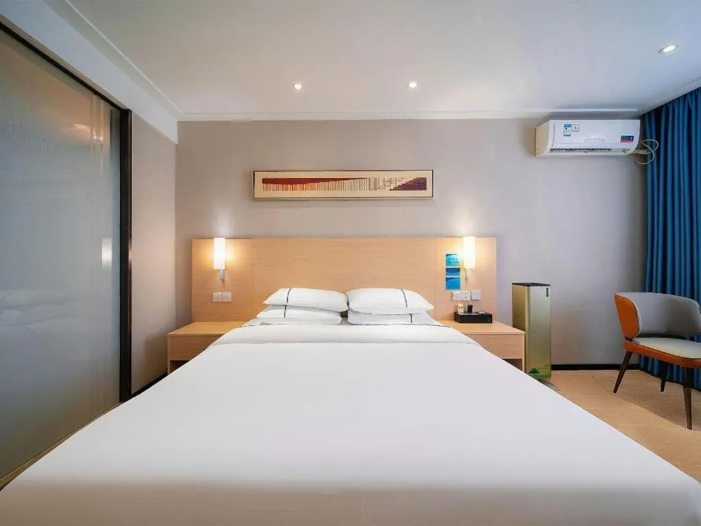 Bed in City Comfort Inn Wuhan Dongting Road