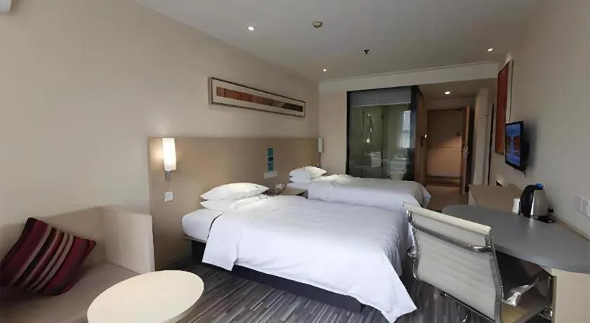 Bed in City Comfort Inn Wuhan Dongting Road