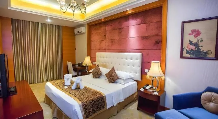 Bed in Dork Jumpa Hotel