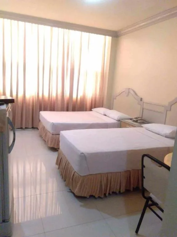 Bed in Cebu Northwinds Hotel