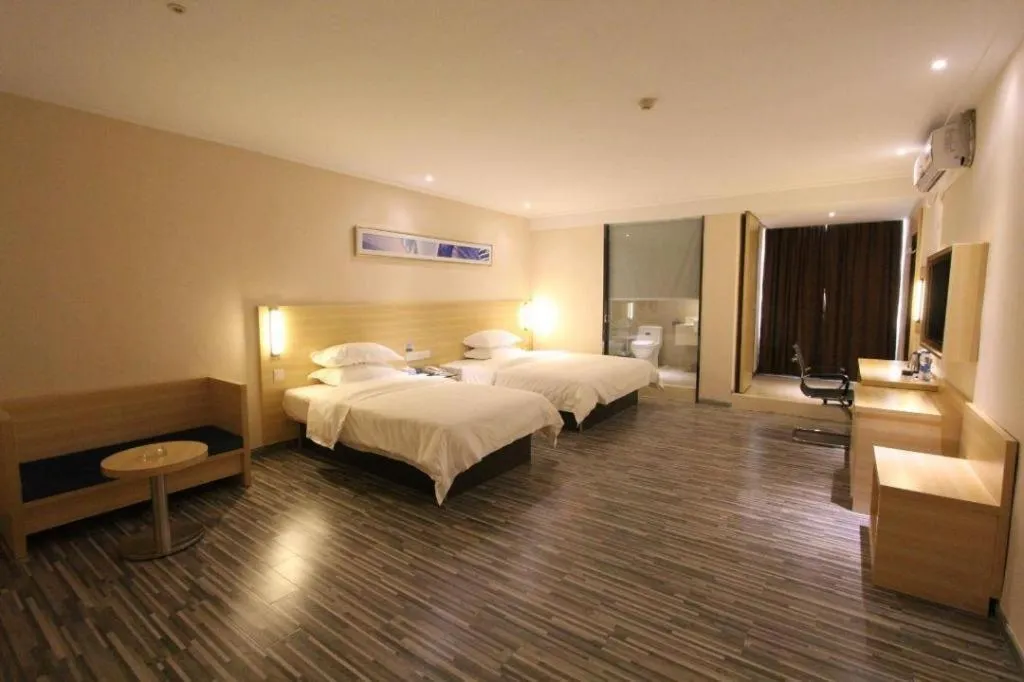 Bed in City Comfort Inn Foshan Shunde Leliu
