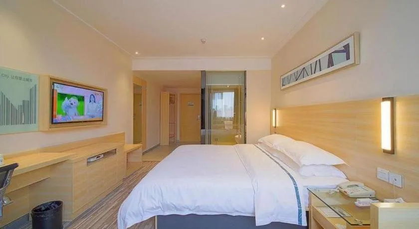 Bed in City Comfort Inn Foshan Shunde Leliu