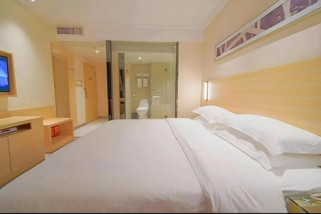 Bed in City Comfort Inn Foshan Shunde Leliu