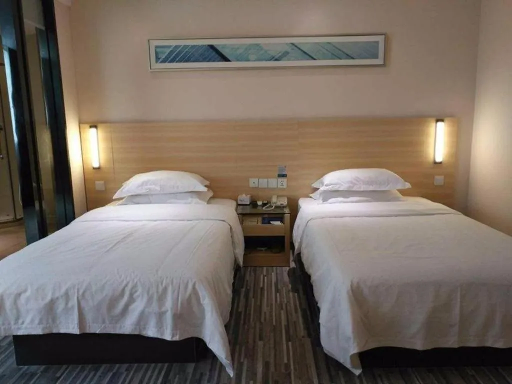 Bed in City Comfort Inn Foshan Shunde Leliu