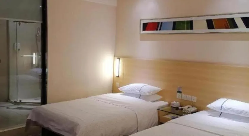 Bed in City Comfort Inn Foshan Shunde Leliu