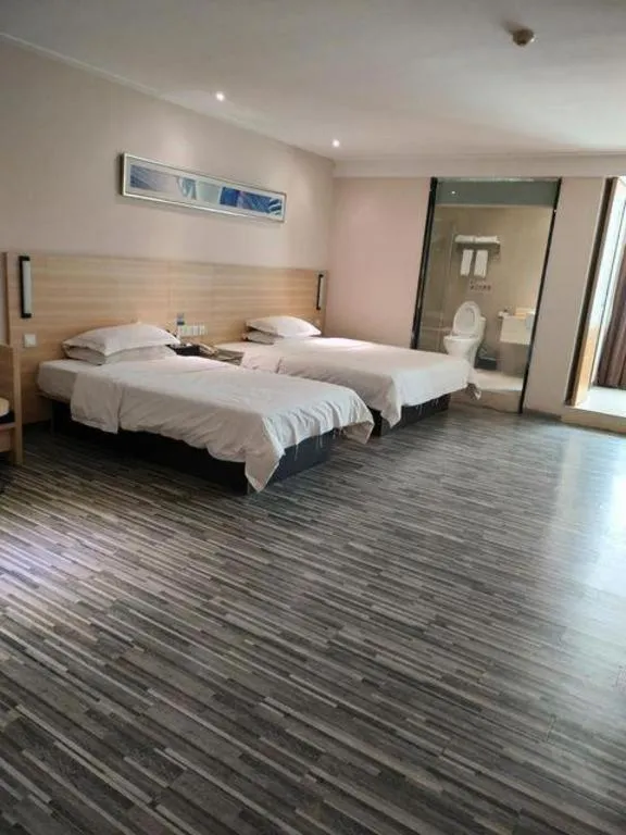 Bed in City Comfort Inn Foshan Shunde Leliu