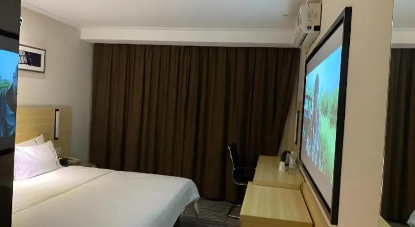 Bed in City Comfort Inn Foshan Shunde Leliu