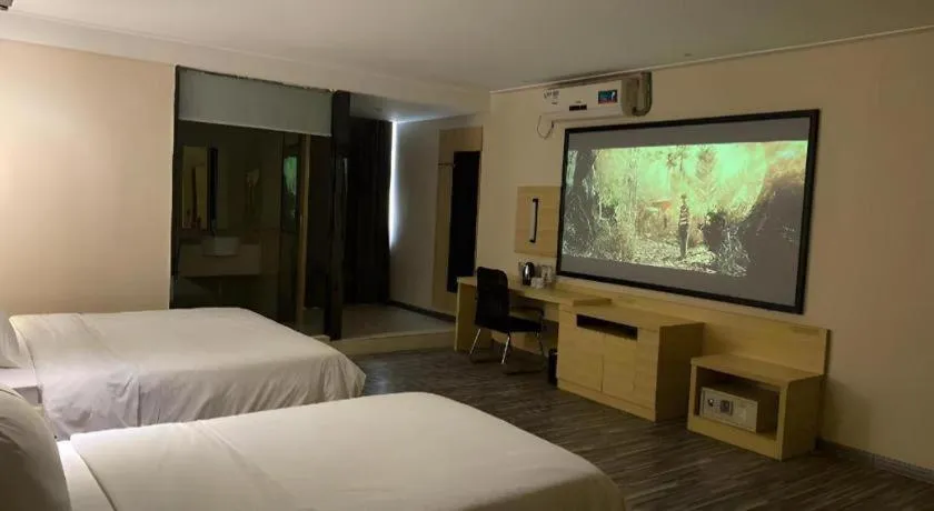 Bed in City Comfort Inn Foshan Shunde Leliu