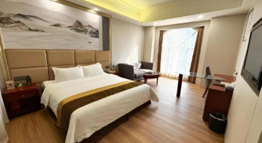 Bed in Shenzhen Bao Yue Hotel