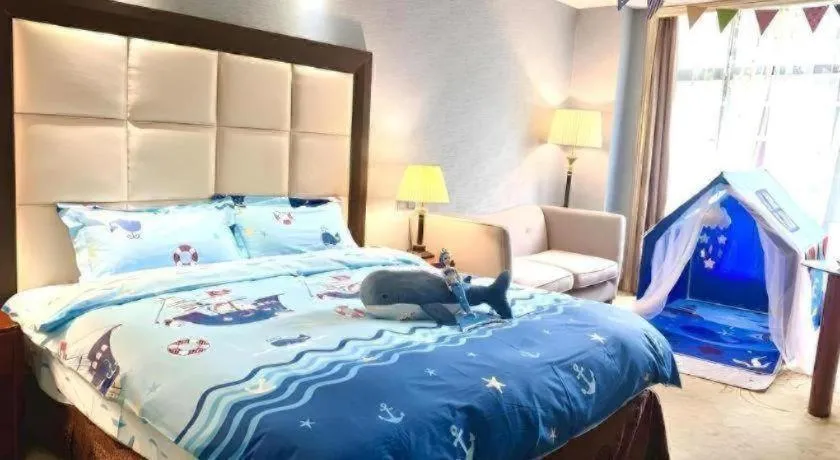 Bed in Shenzhen Bao Yue Hotel