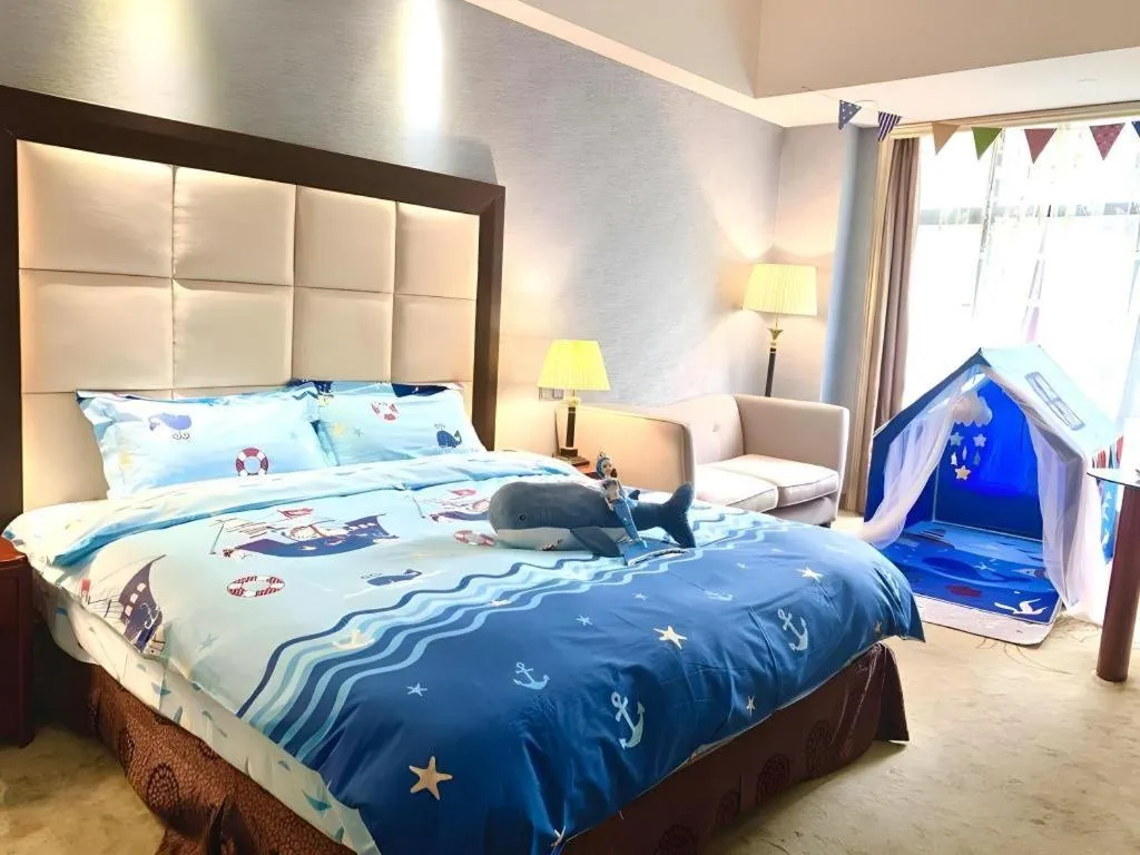 Bed in Shenzhen Bao Yue Hotel