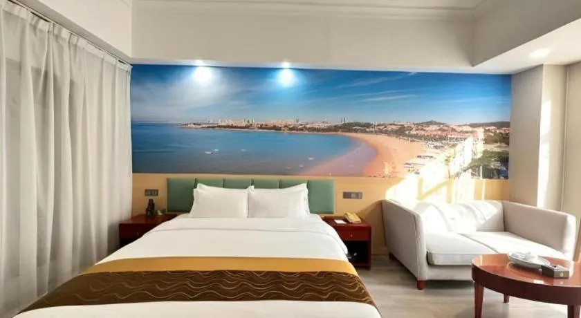 Bed in Shenzhen Bao Yue Hotel