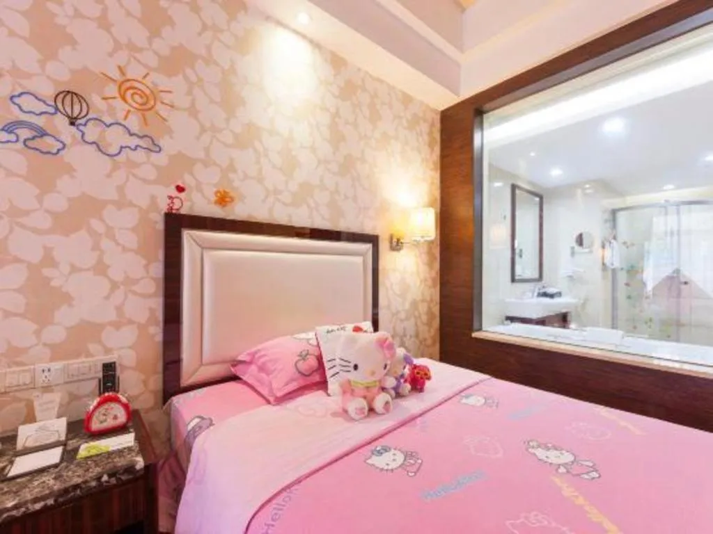 Bed in Country Garden Phoenix Hotel Yunfu