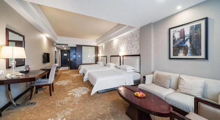 Bed in Country Garden Phoenix Hotel Yunfu