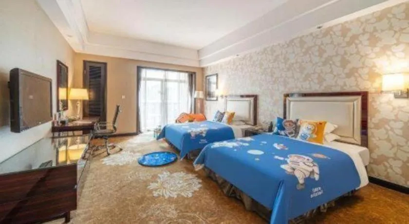 Bed in Country Garden Phoenix Hotel Yunfu