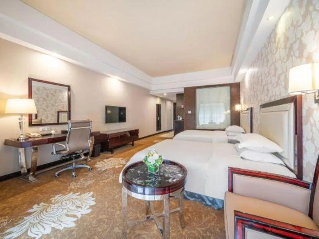 Bed in Country Garden Phoenix Hotel Yunfu