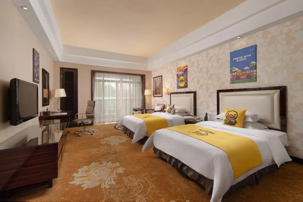 Bed in Country Garden Phoenix Hotel Yunfu