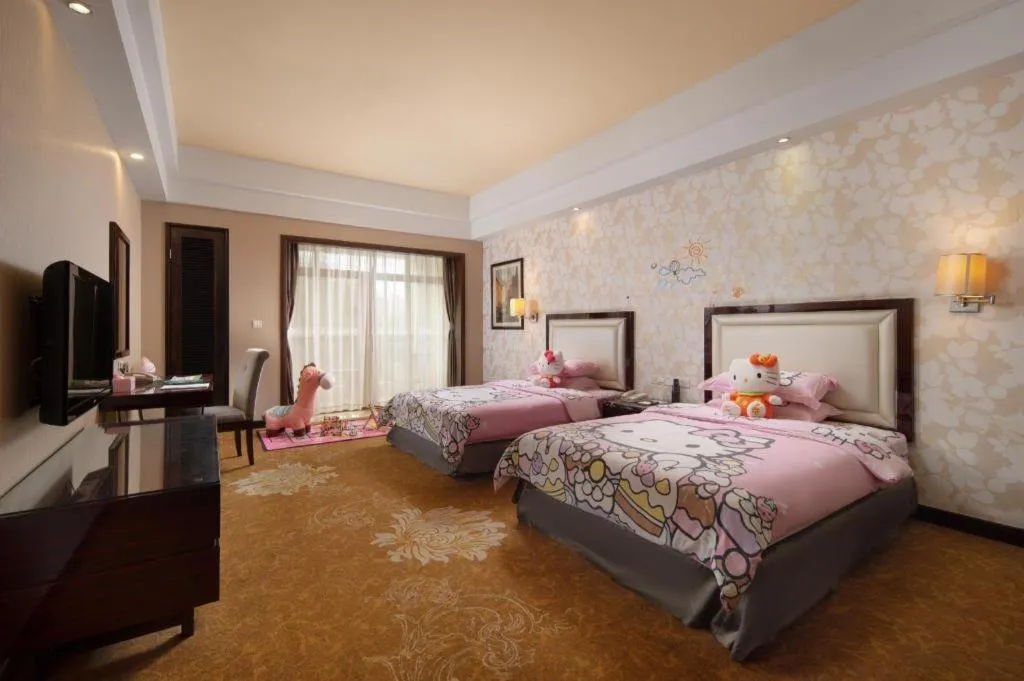 Bed in Country Garden Phoenix Hotel Yunfu