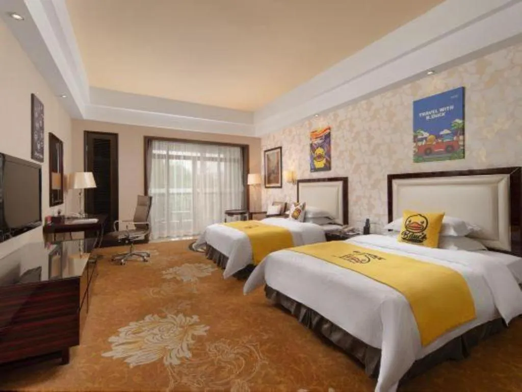 Bed in Country Garden Phoenix Hotel Yunfu