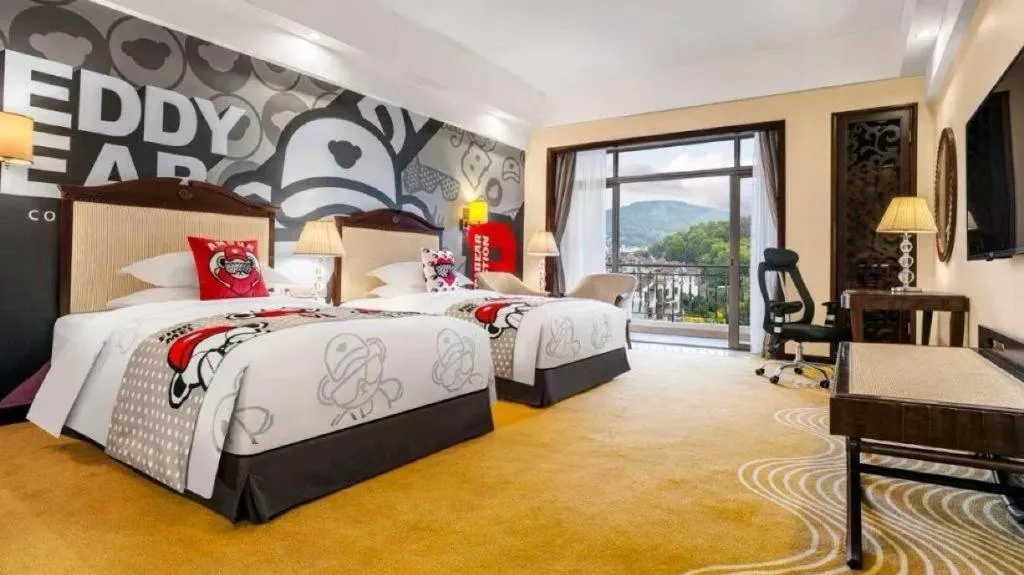 Bed in Country Garden Phoenix Hotel Yunfu