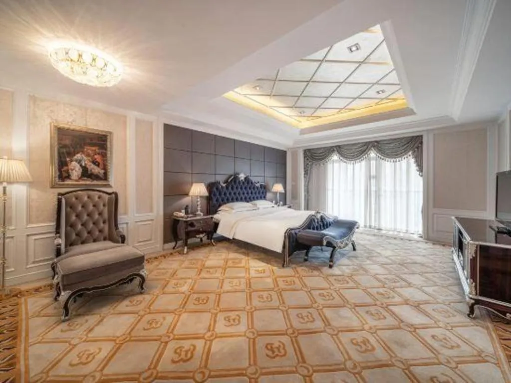 Bed in Country Garden Phoenix Hotel Yunfu