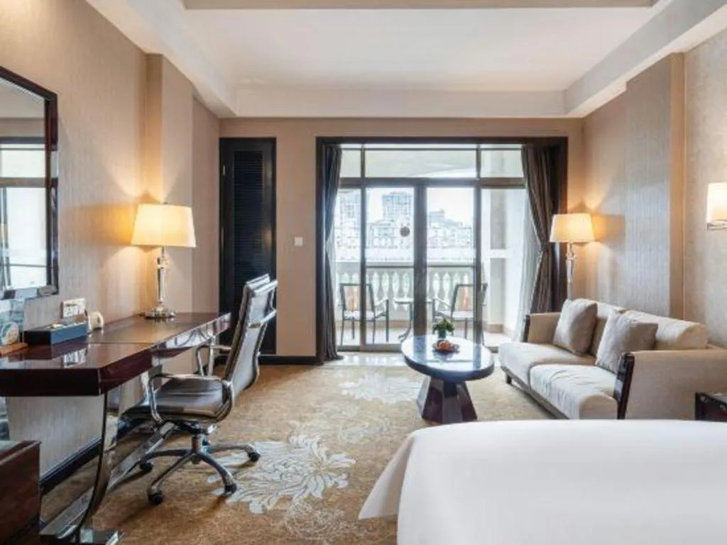 Bed in Country Garden Phoenix Hotel Yunfu