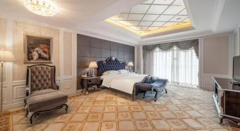 Bed in Country Garden Phoenix Hotel Yunfu