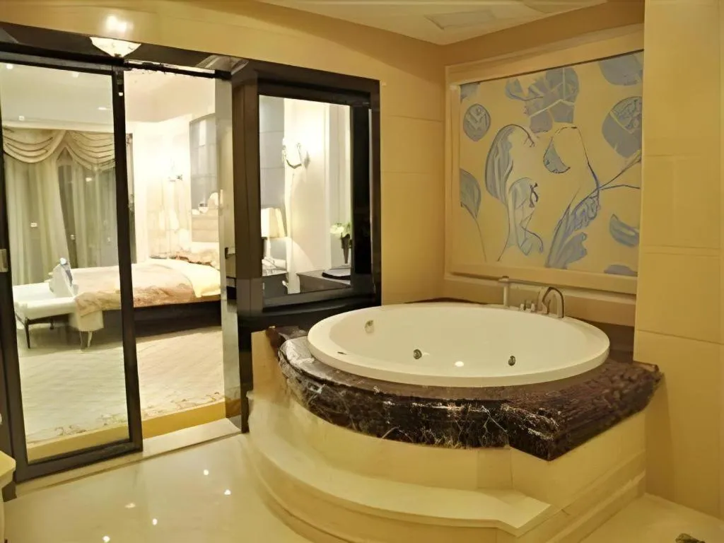 Bed in Country Garden Phoenix Hotel Yunfu