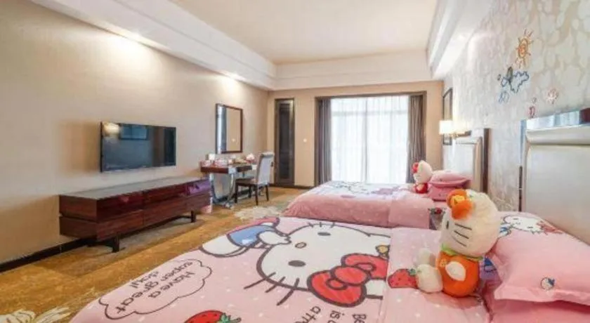 Bed in Country Garden Phoenix Hotel Yunfu