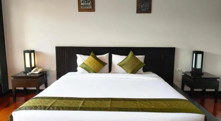 Bed in khaoyai lumtakong hotel