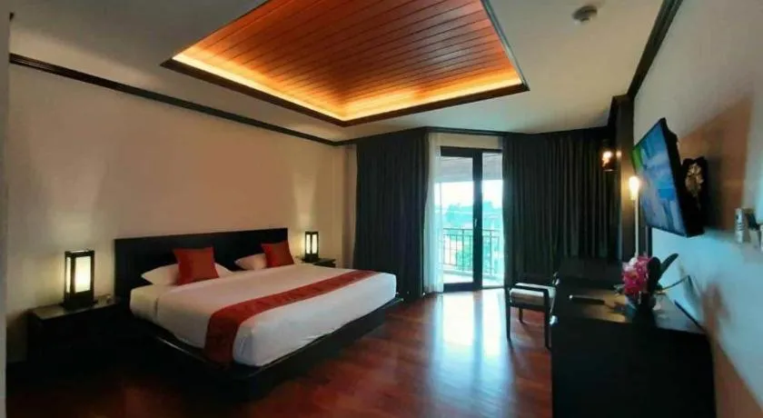 Bed in khaoyai lumtakong hotel