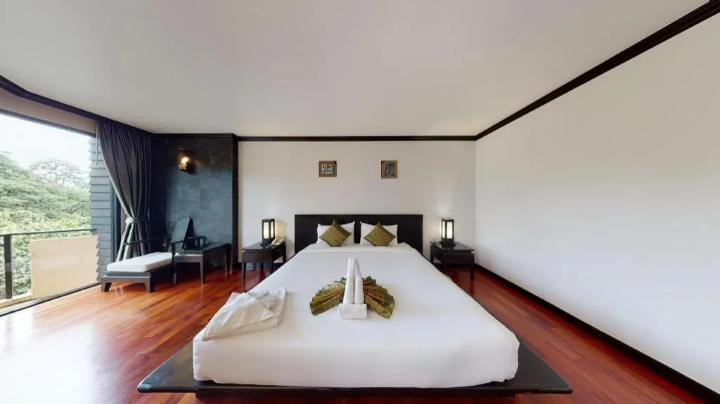 Bed in khaoyai lumtakong hotel