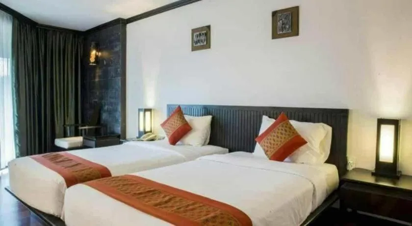 Bed in khaoyai lumtakong hotel