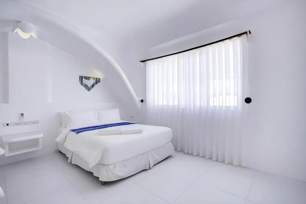 Bed in Vitalis Villas