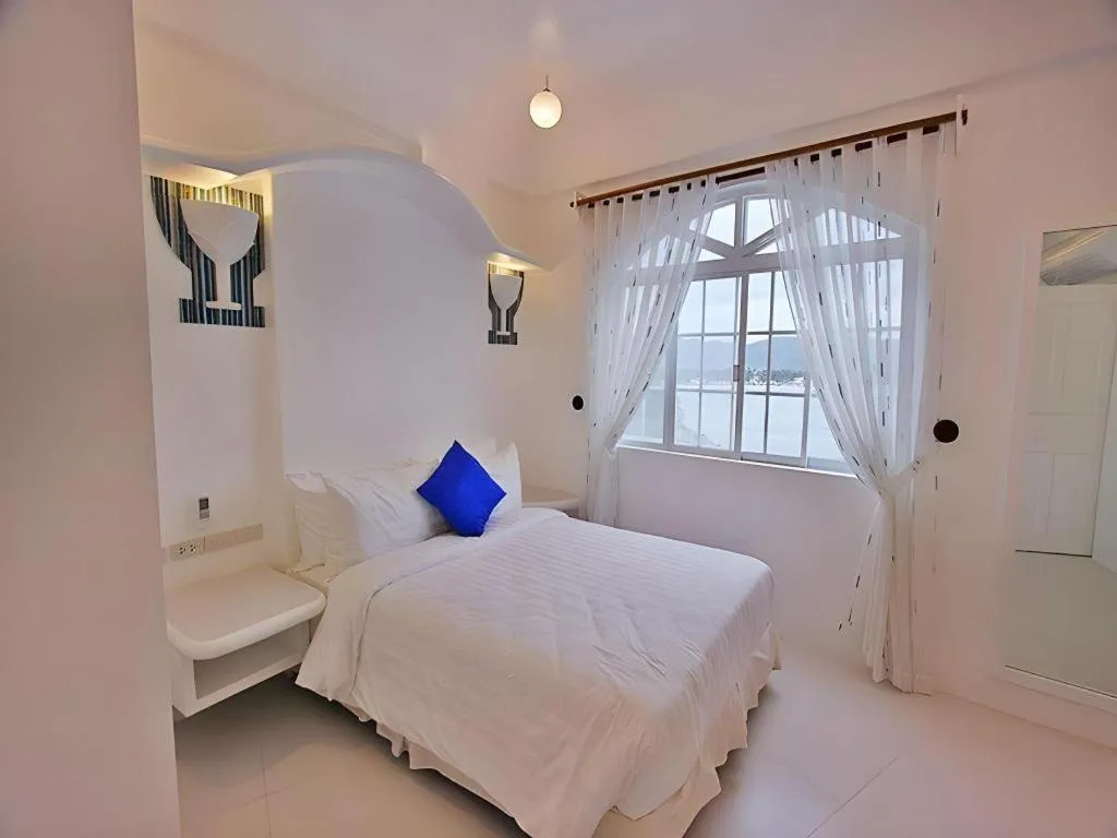 Bed in Vitalis Villas